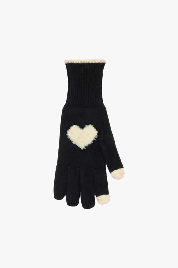 PINKPINEAPPLE - 장갑 - FAIRY HEART GLOVES_BLACK