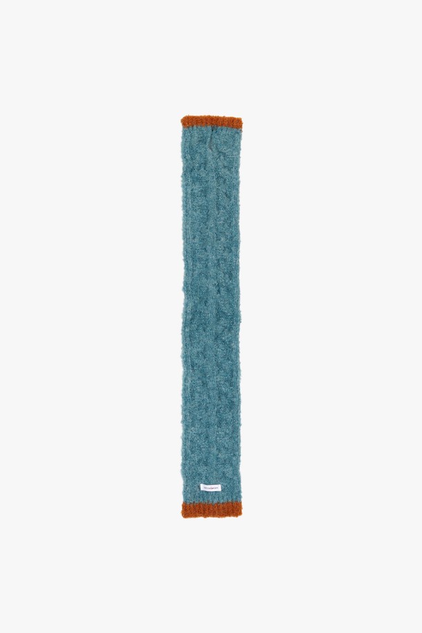 PINKPINEAPPLE - 스카프/머플러 - COLORED FLUFFY MUFFLER_BLUE