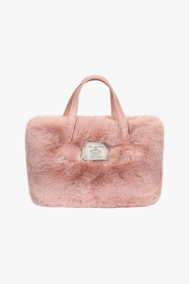 PINKPINEAPPLE - 백팩 - FLUFFY FAIRY BAG_PINK