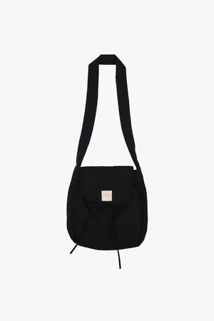 RIBBON PINEAPPLE CROSS BAG_BLACK