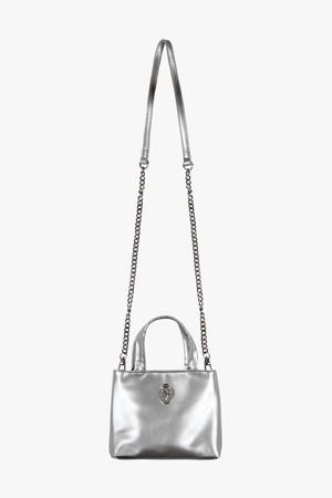 PETITE TOTE BAG_SILVER