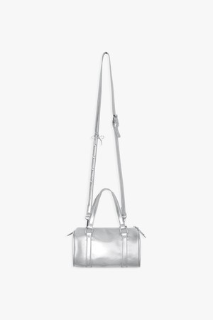 GRITTY TUBE BAG_SILVER