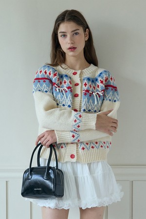 ICELANDIC PATTERNED CARDIGAN_IVORY