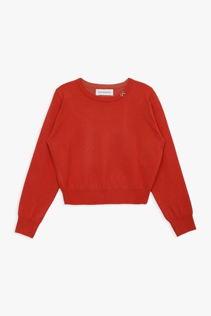 STANDARD ROUND KNIT_RED