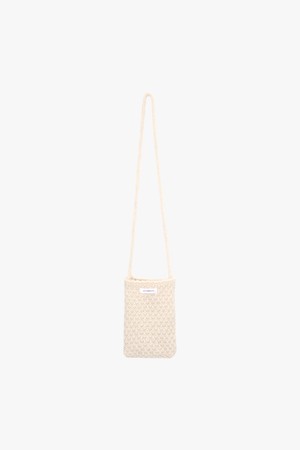 COZY KNIT CROSS BAG_IVORY