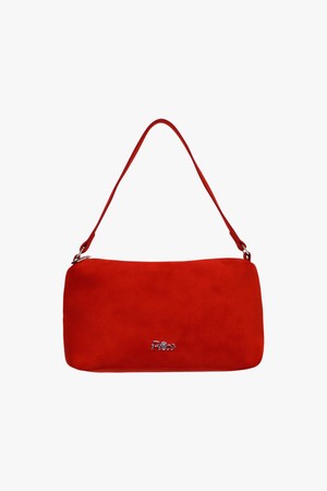 SUEDE SHOULDER BAG_RED