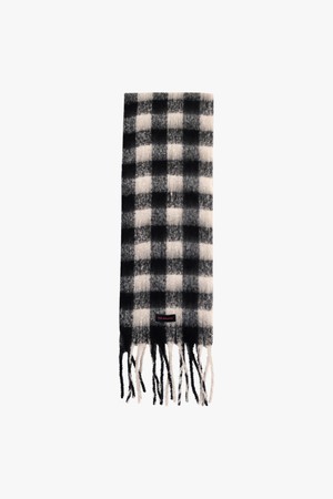 WINTER BREEZE CHECK MUFFLER_BLACK