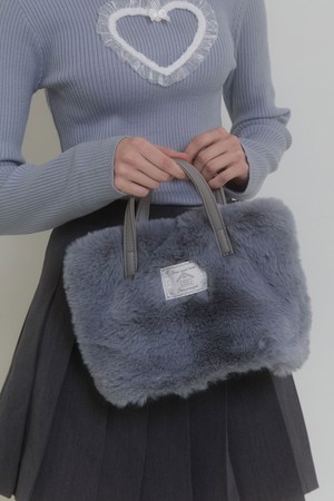 FLUFFY FAIRY BAG_GREY