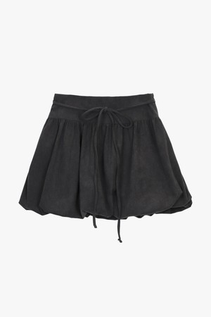 SWEET CORDUROY PUMPKIN SKIRT_CHARCOAL