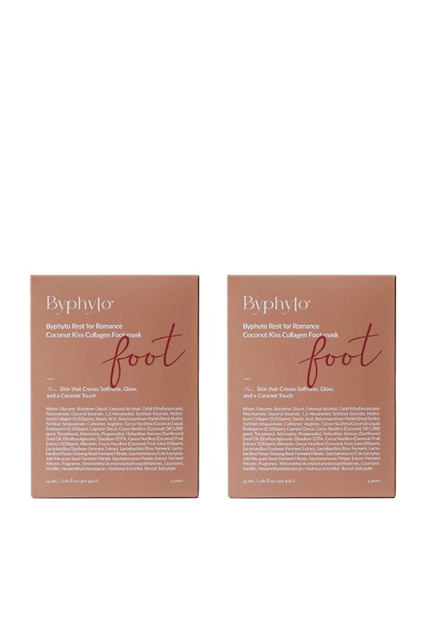 레스트 포 로맨스 코코넛 키스 콜라겐 풋 마스크 2종 세트는 코코넛과 콜라겐 성분을 함유하여 발 피부에 보습과 각질 제거 효과를 선사하는 풋케어 제품입니다. 마스크팩 타입으로, 간편하게 발 관리를 할 수 있으며, 2종 세트로 구성되어 있어 더욱 효과적인 관리가 가능합니다. 남녀 공용으로 사용할 수 있으며, 일회용으로 위생적입니다. 푸석하고 건조해진 발에 촉촉함과 생기를 더해보세요.
