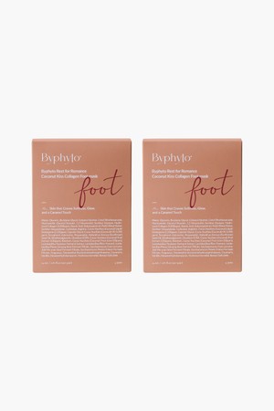 [Byphyto] 바이피토 콜라겐 풋 마스크팩 2종 기획 세트 (발팩 2)