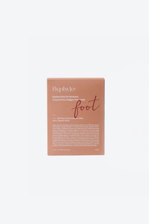 [Byphyto] 바이피토 코코넛 키스 콜라겐 풋 마스크 발팩 (4매입)
