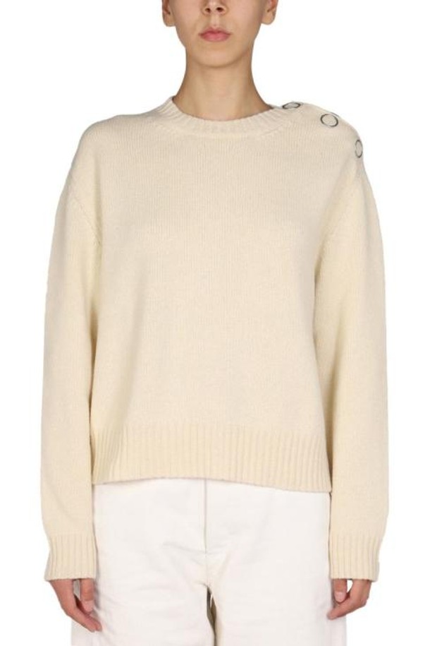 JIL SANDER - 스웨터 - 22SS 질샌더 스웨터 JSWU752308 WUY21218107 Beige