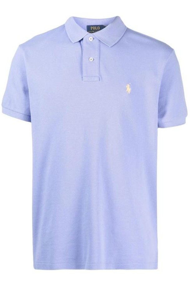 RALPH LAUREN - 반팔티셔츠 - 23SS 폴로 랄프로렌 폴로 티셔츠 710536856366 Light Blue