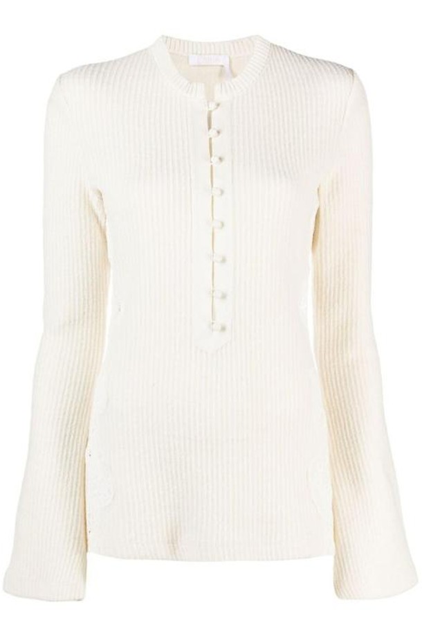 Chloe - 스웨터 - 23SS 끌로에 스웨터 CHC23SHT64083112 White