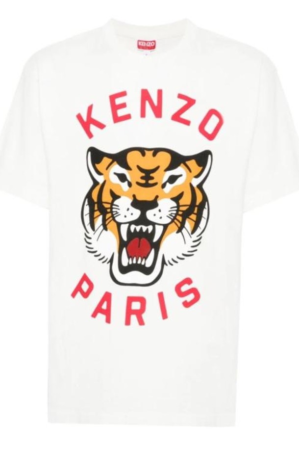 KENZO - 반팔티셔츠 - 24FW 겐조 반팔 티셔츠 FE68TS0094SG White