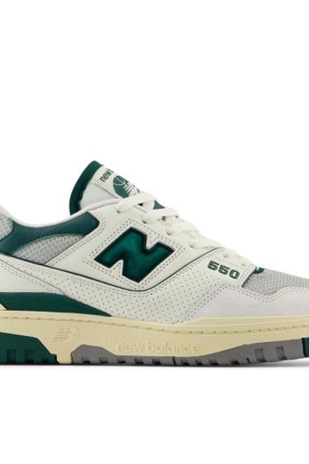 NEW BALANCE - 스니커즈 - 24FW 뉴발란스 스니커즈 BB550CPE OFF WHITEGREEN