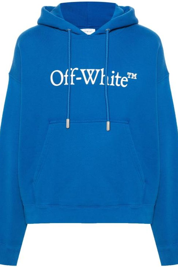 OFF-WHITE - 스웨터 - 24FW 오프화이트 집업 니트 OMBB085F24FLE0034501 True blue