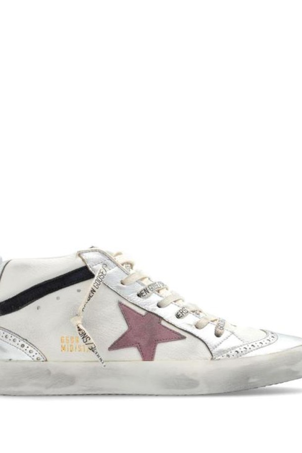 GOLDEN GOOSE  - 스니커즈 - 24FW 골든구스 스니커즈 GWF00122 F006131 11922 WHITE SILVER MAUVE BLUE