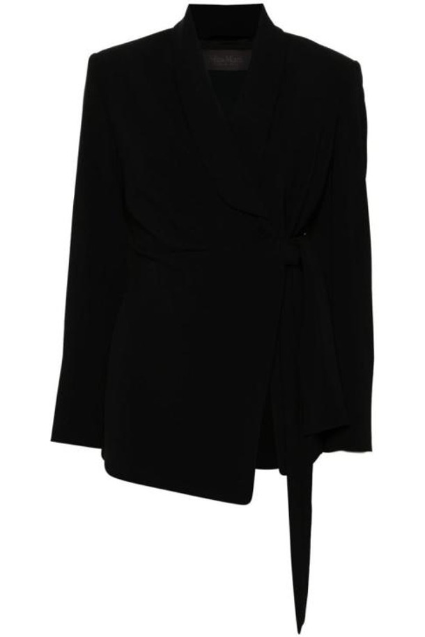 MAX MARA - 자켓 - 24FW 막스마라 자켓 COMMA 003 Black