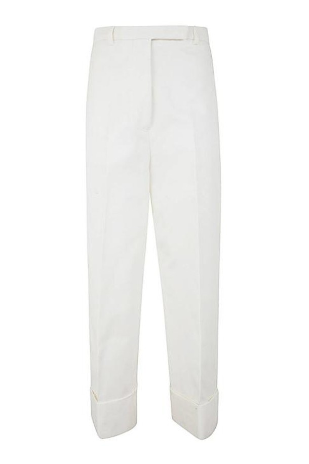 THOM BROWNE - 롱/미디팬츠 - 24FW 톰브라운 스트레이트 팬츠 FTC444UF0345114 White