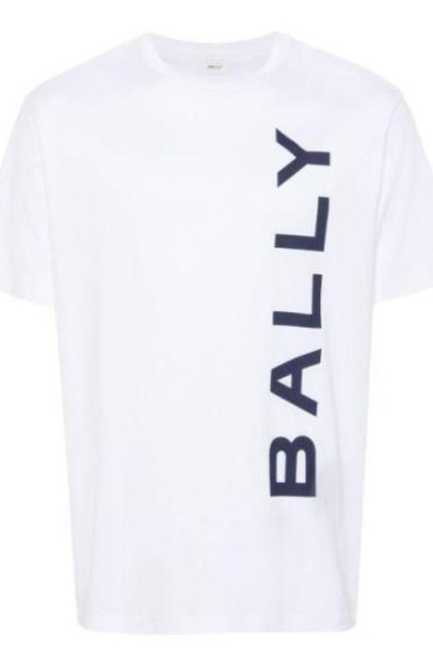 BALLY - 반팔티셔츠 - 24SS 발리 반팔 티셔츠 MJE05CCO018U001 DOM