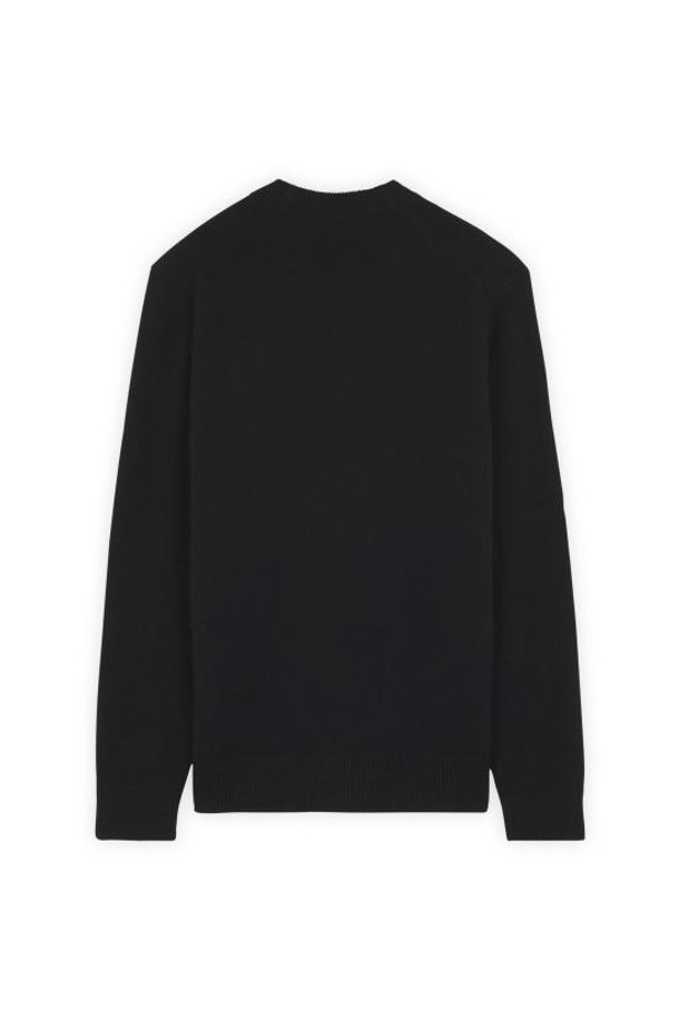 MAISON KITSUNE - 가디건 - 24FW 메종키츠네 가디건 NM00506KT1006 P199 BLACK