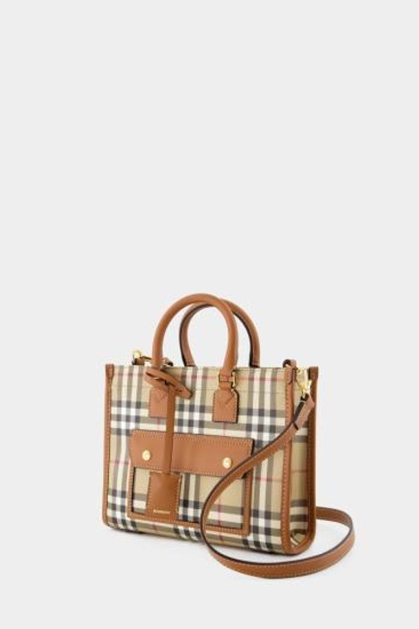 BURBERRY - 토트백 - 24FW 버버리 토트백 8097566 A9534 Brown