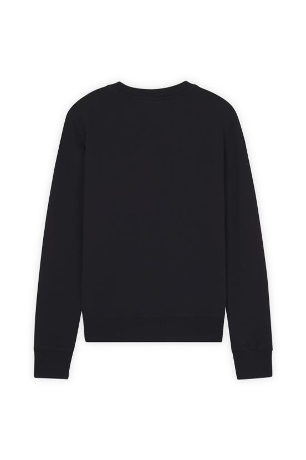 MAISON KITSUNE - 후디 - 24FW 메종키츠네 후드 티셔츠 LM00301KM0001 P199 BLACK