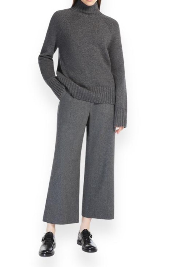 MAX MARA - 니트/가디건 - 24FW 에스막스마라 터틀넥 2429366073600 011 grigio melange