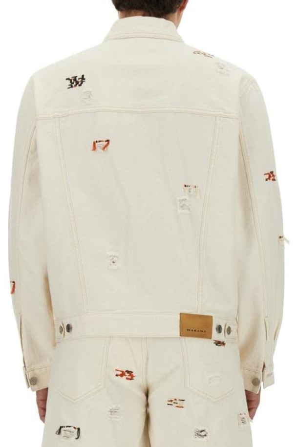 ISABEL MARANT - 블루종/점퍼 - 24SS 이자벨마랑 자켓 VE0061HE B2H06H23EC WHITE