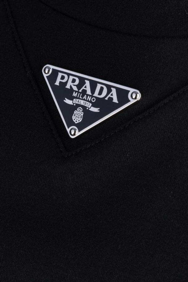 PRADA - 반팔티셔츠 - 24FW 프라다 반팔 티셔츠 UJN861240F0002 DOM