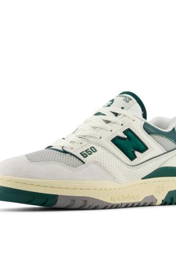 NEW BALANCE - 스니커즈 - 24FW 뉴발란스 스니커즈 BB550CPE OFF WHITEGREEN