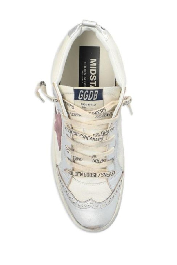 GOLDEN GOOSE  - 스니커즈 - 24FW 골든구스 스니커즈 GWF00122 F006131 11922 WHITE SILVER MAUVE BLUE