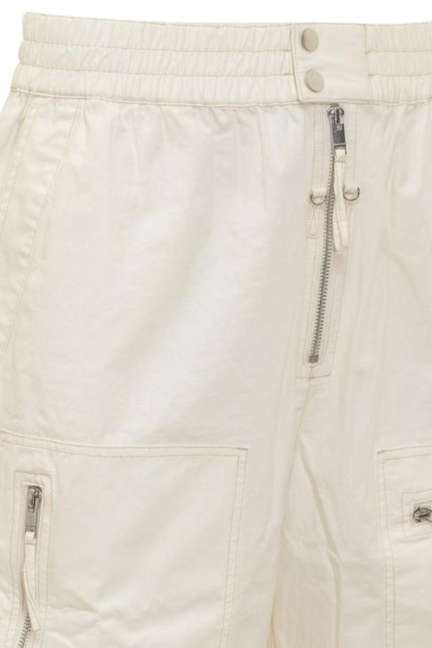 ISABEL MARANT - 하프팬츠 - 24SS 이자벨마랑 숏팬츠 24PSH0109HAB1I03H 23EC WHITE