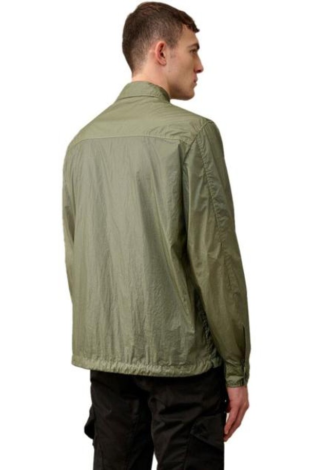 C.P COMPANY - 긴팔셔츠 - 24SS 씨피 컴퍼니 긴팔 셔츠 16CMSH113A110030G627 AGAVE GREEN DOM