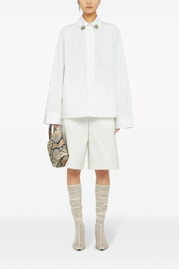 JIL SANDER - 셔츠 - 24FW 질샌더 셔츠 J03DL0142J45002100 White