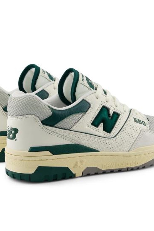 NEW BALANCE - 스니커즈 - 24FW 뉴발란스 스니커즈 BB550CPE OFF WHITEGREEN