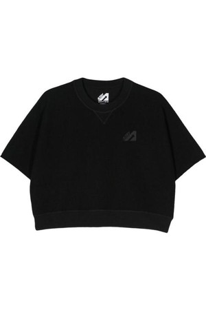 24FW 오트리 반팔 티셔츠 SWYW633N Black