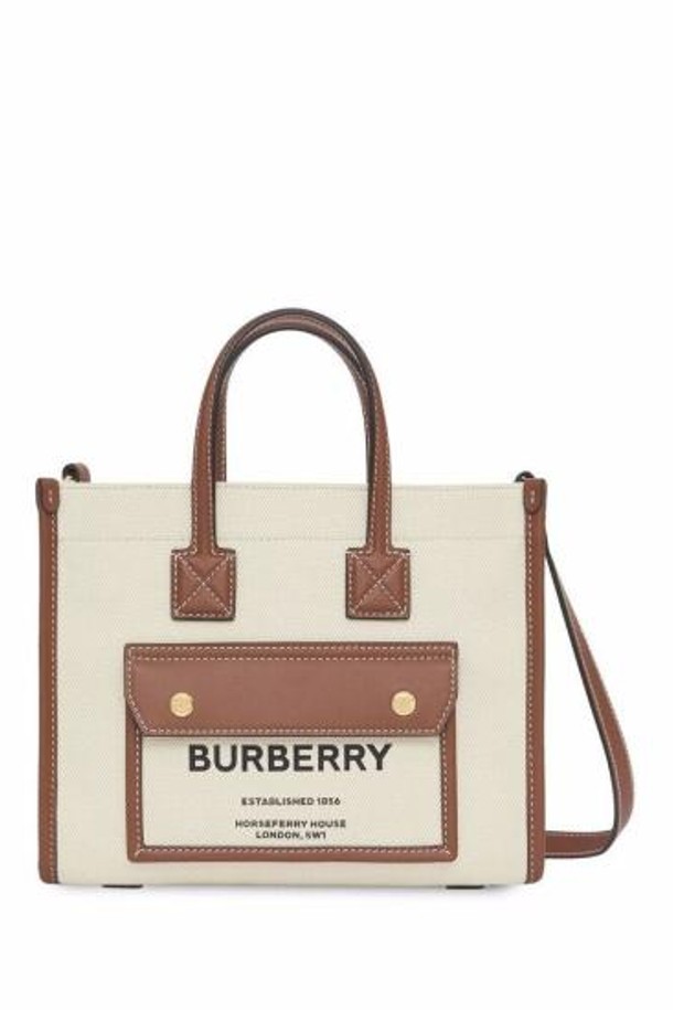 BURBERRY - 토트백 - 25SS 버버리 토트백 8044143 LL MN POCK A1395 Brown