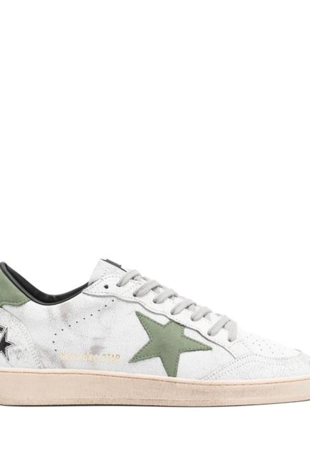 GOLDEN GOOSE  - 스니커즈 - 25SS 골든구스 스니커즈 GMF00117F006775 10502 WHITE GREEN Multicolor