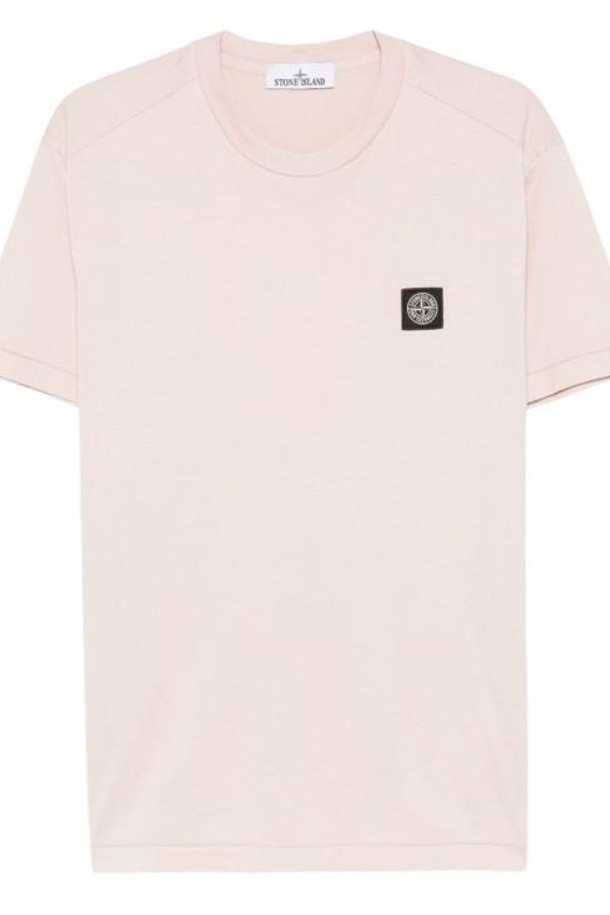 STONE ISLAND - 반팔티셔츠 - 25SS 스톤 아일랜드 반팔 티셔츠 K1S152100039 Pink