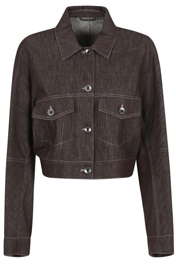 BRUNELLO CUCINELLI - 자켓 - 25SS 브루넬로 쿠치넬리 데님 자켓 MB1257816 Brown