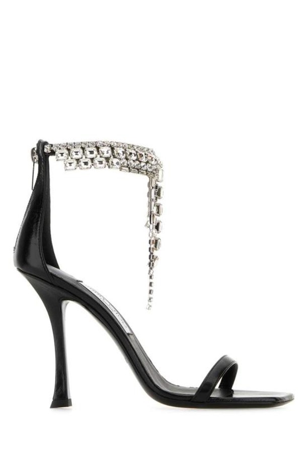 JIMMY CHOO - 샌들 - 25SS 지미추 샌들 VERITYSANDAL100BYK BLACK Black