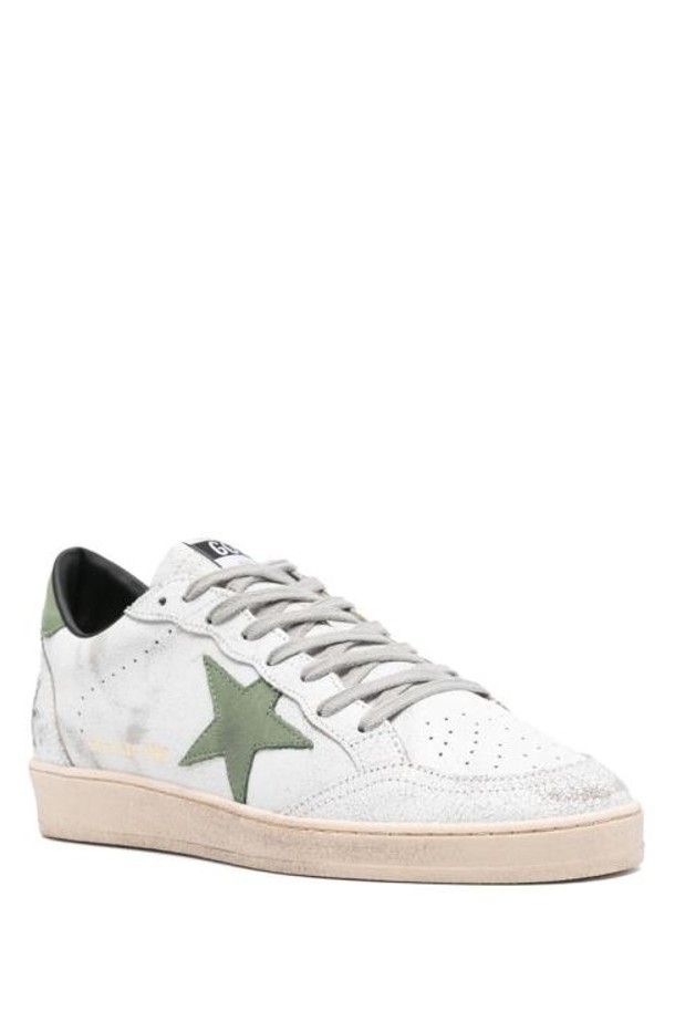 GOLDEN GOOSE  - 스니커즈 - 25SS 골든구스 스니커즈 GMF00117F006775 10502 WHITE GREEN Multicolor