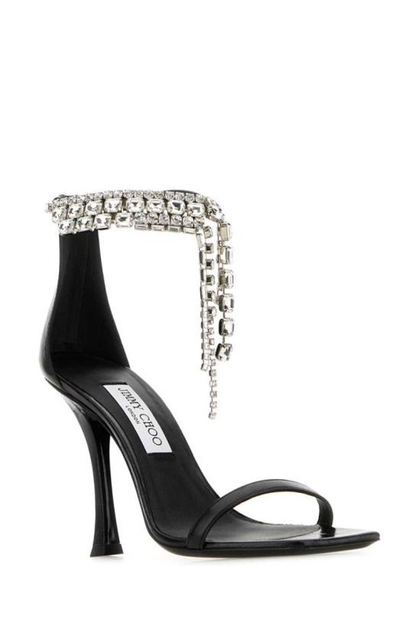 JIMMY CHOO - 샌들 - 25SS 지미추 샌들 VERITYSANDAL100BYK BLACK Black