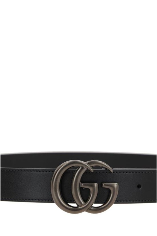 GUCCI - 벨트 - 25SS 구찌 가죽 벨트 414516 0YA0V 1000 Black