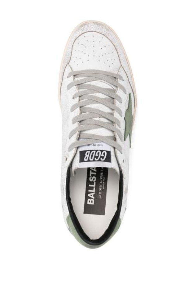 GOLDEN GOOSE  - 스니커즈 - 25SS 골든구스 스니커즈 GMF00117F006775 10502 WHITE GREEN Multicolor