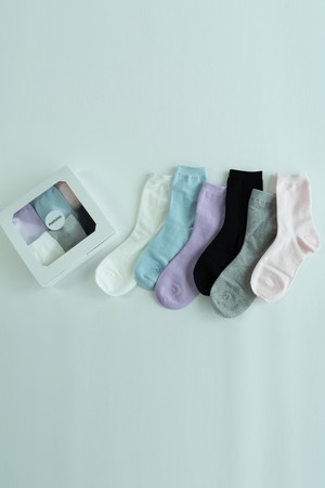 [선물포장]데일리양말 기프트 세트(6족1세트)