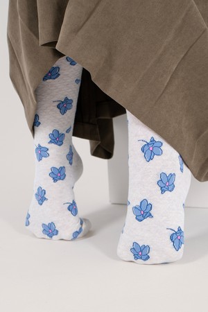 [선물포장]블러썸 니삭스 5컬러(택1)